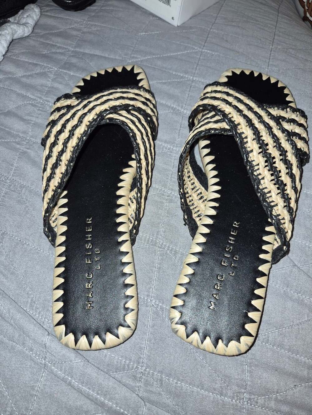 Marc Fisher LTD Women's Nylie Slide Sandal - Picture 2 of 5